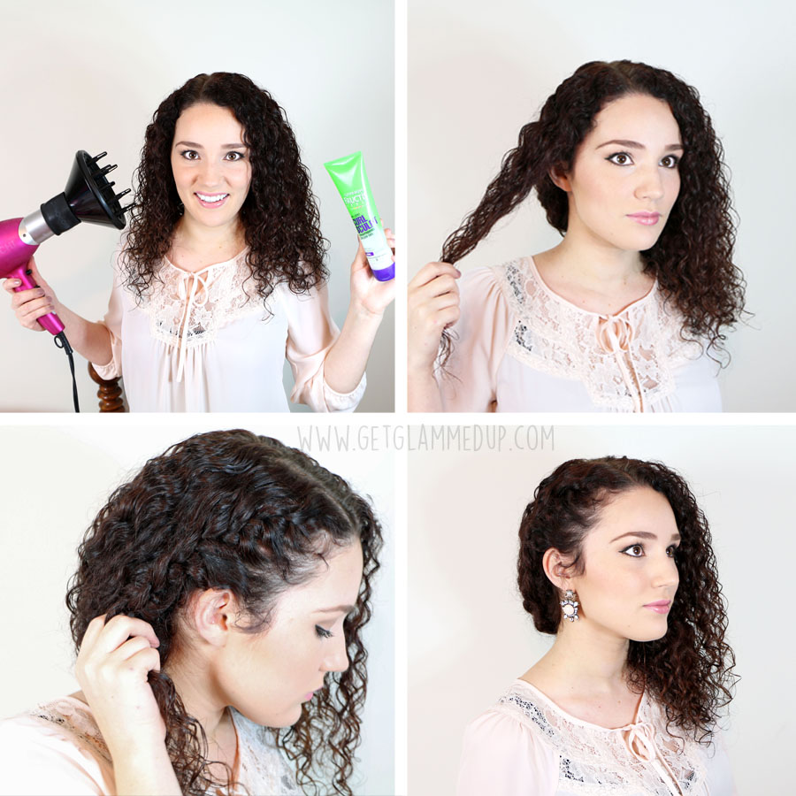 7 Easy Hairstyles for Curly Hair – Weekly Change Ups with Garnier ...