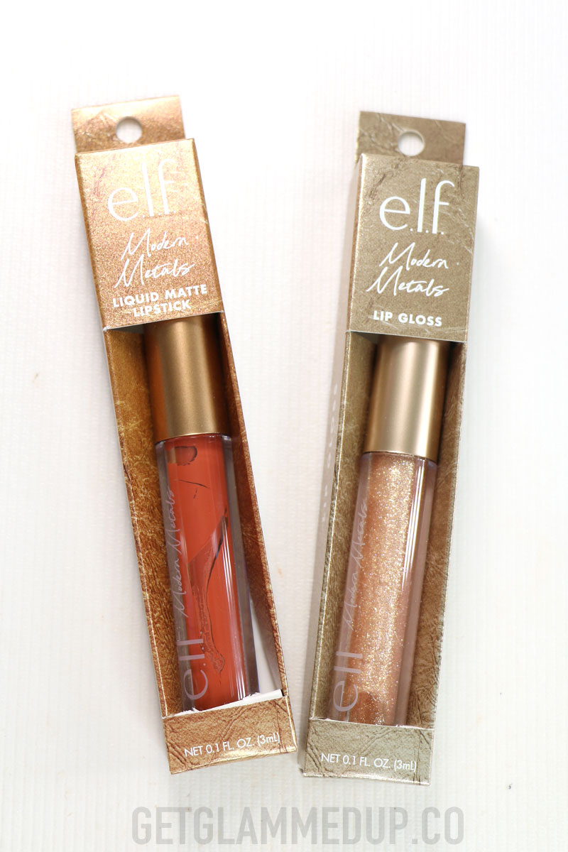 e.l.f. Modern Metals Matte Lipstick & Lip Gloss Giveaway