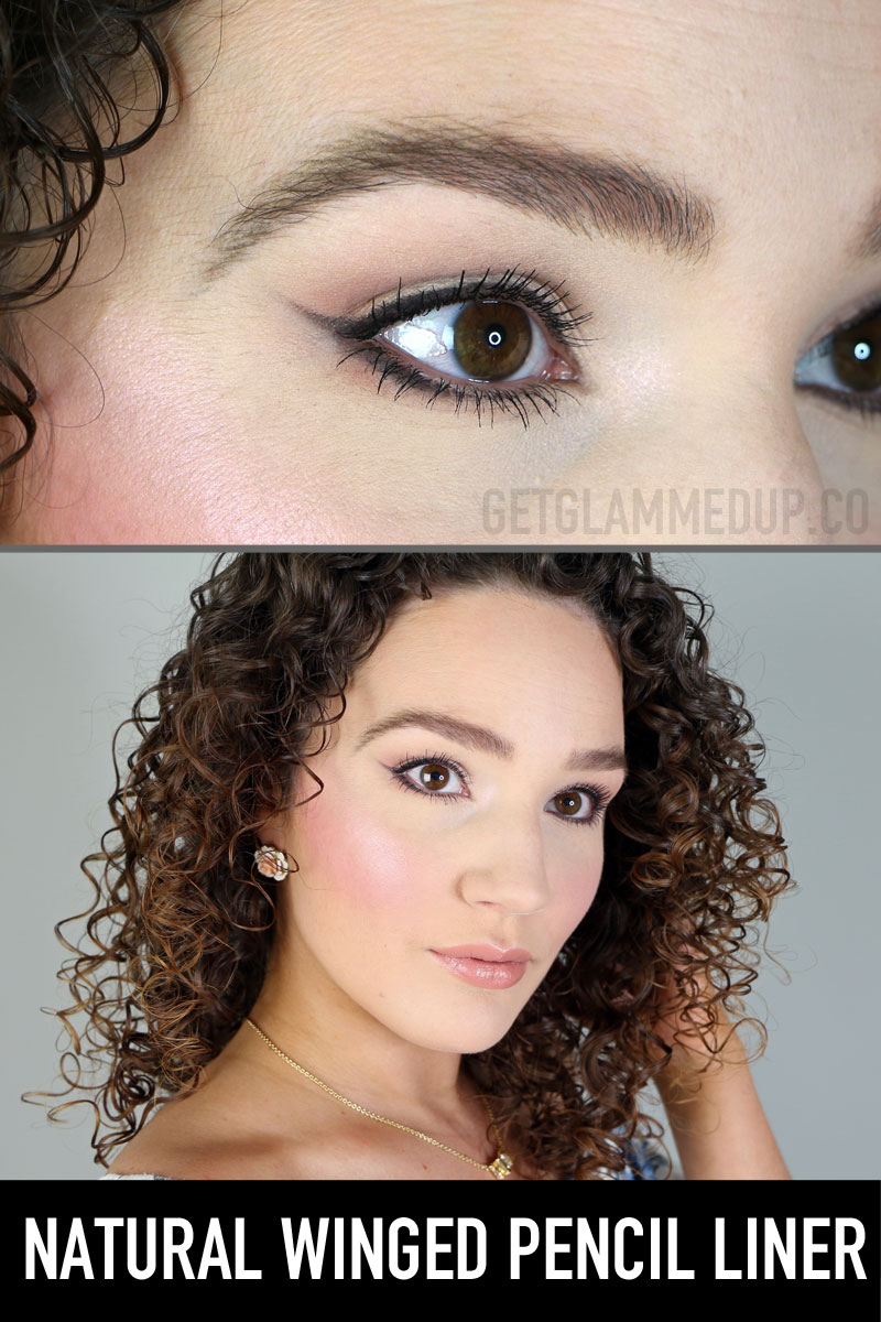 Video Easy Waterproof Winged Eyeliner Tutorial Using Pencil Liner Gena Marie