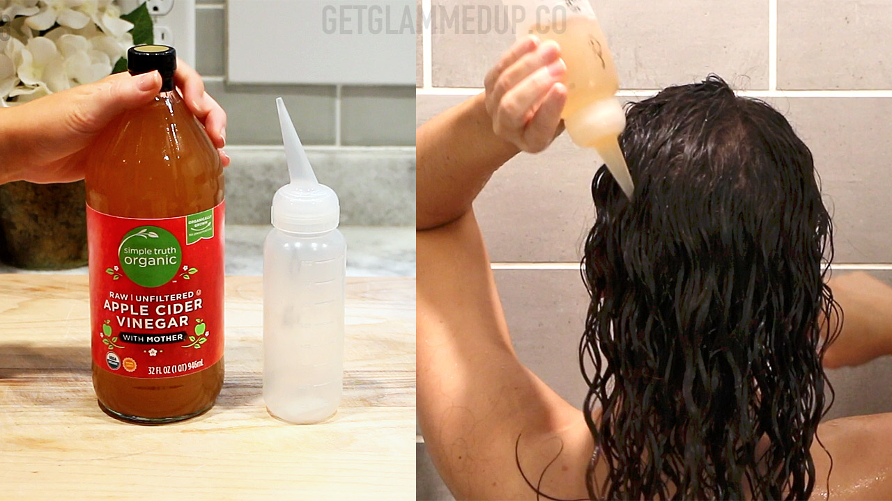 Apple Cider Vinegar Rinse for Hair