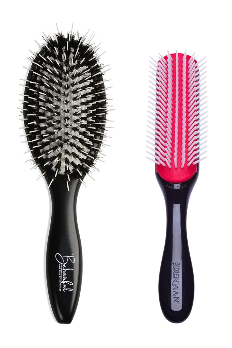 Denman Brush vs. Behairful Brush Compared Gena Marie