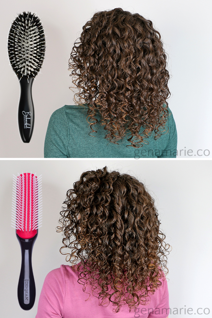 Denman Brush vs. Behairful Brush Compared Gena Marie