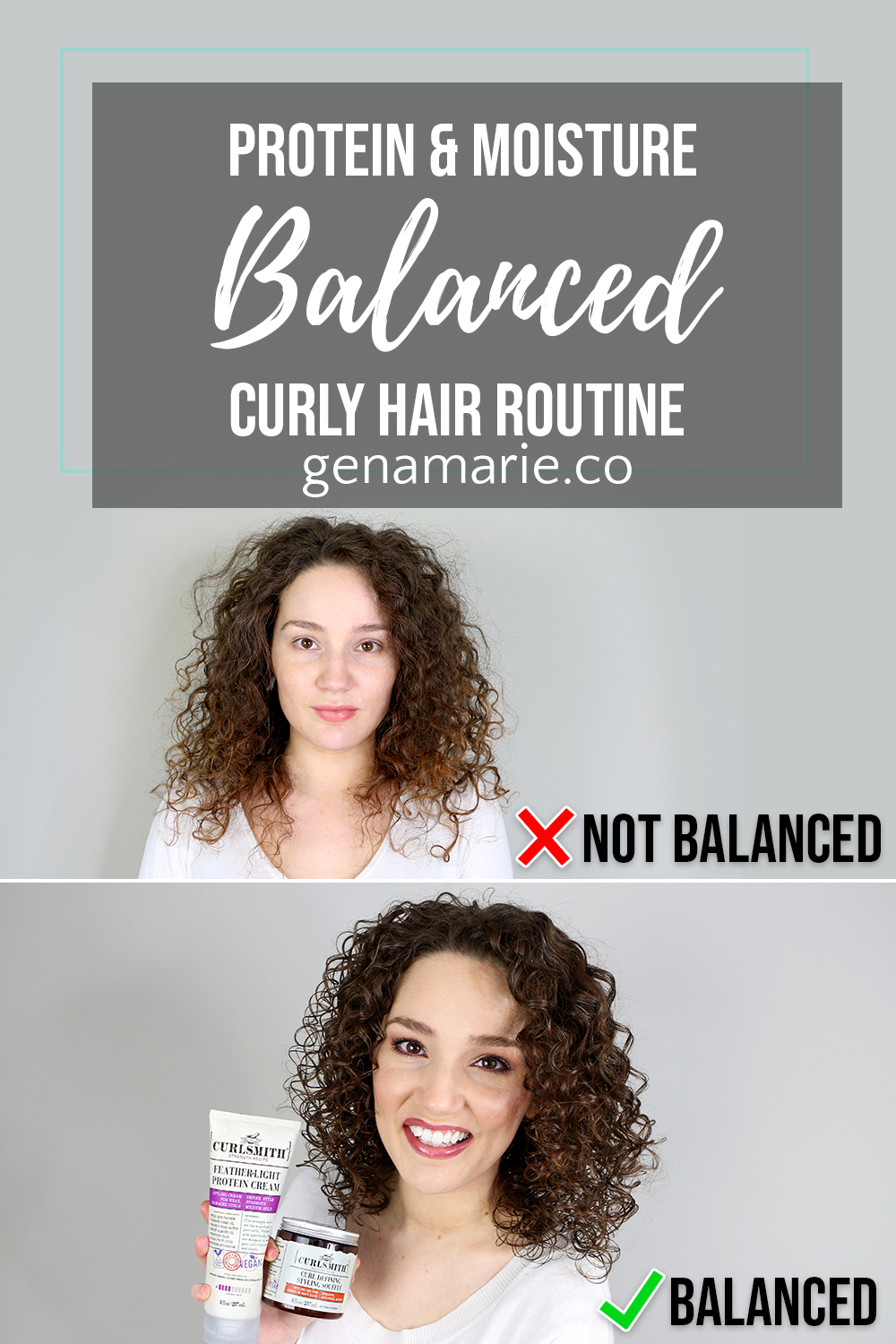 How to Balance Protein & Moisture in your Curly Hair Routine - Gena Marie