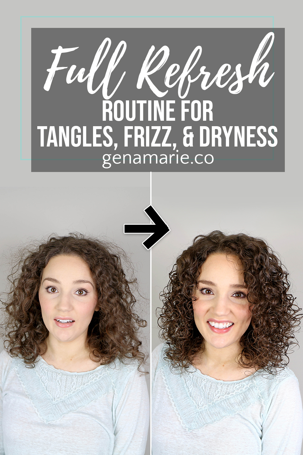 Full Refresh Routine for Major Tangles, Frizz, Dryness | Damaged Hair  Refresh - Gena Marie
