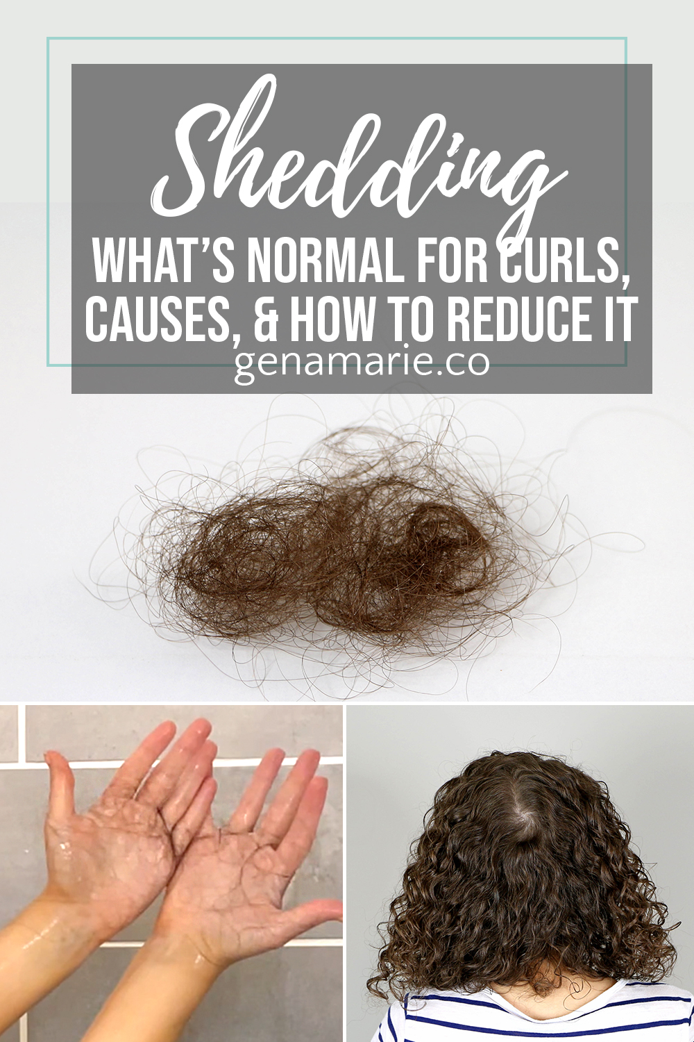Shedding 101 | What's Normal, Causes, How to Reduce Shedding - Gena Marie