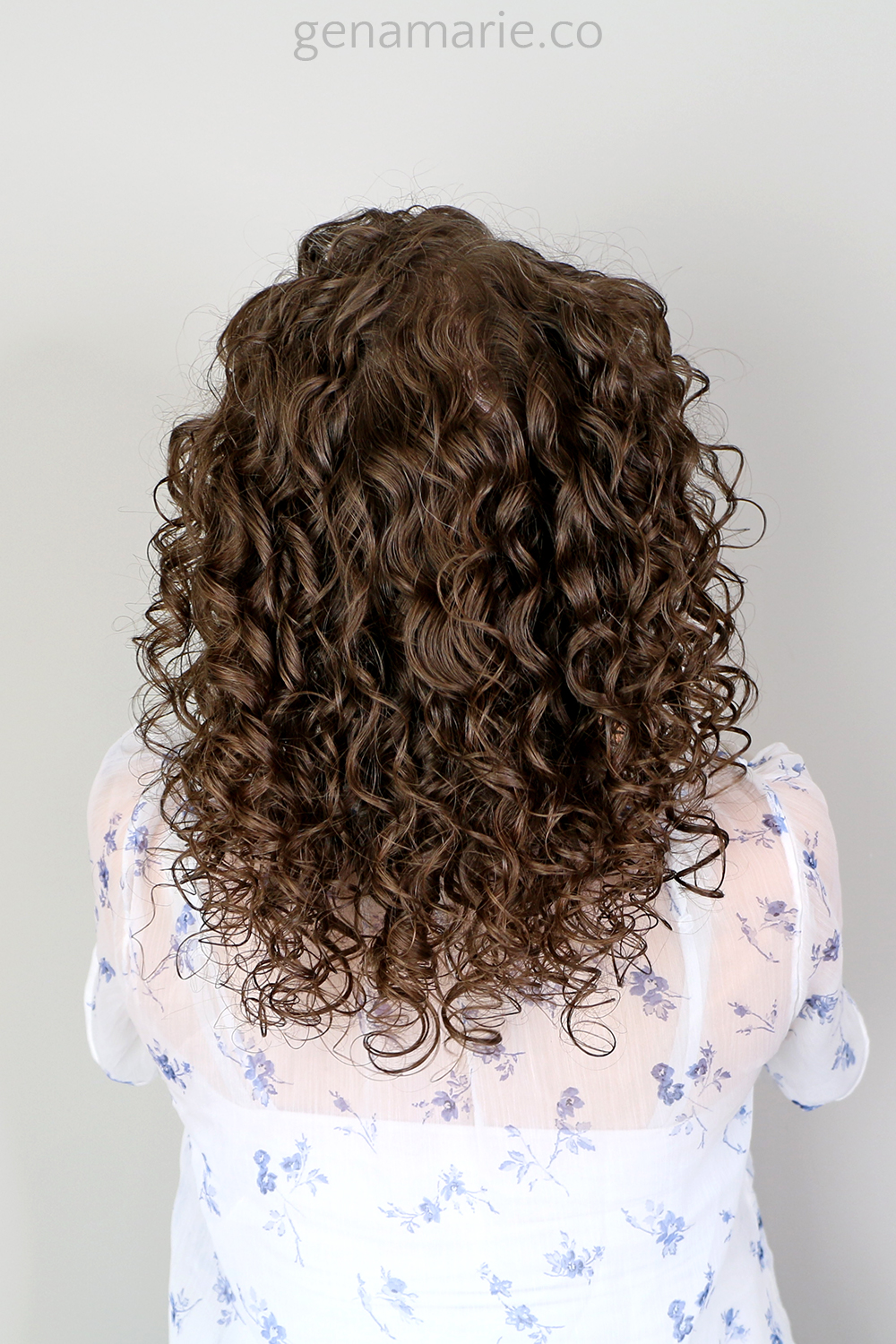 Styling Low Density Curls Results