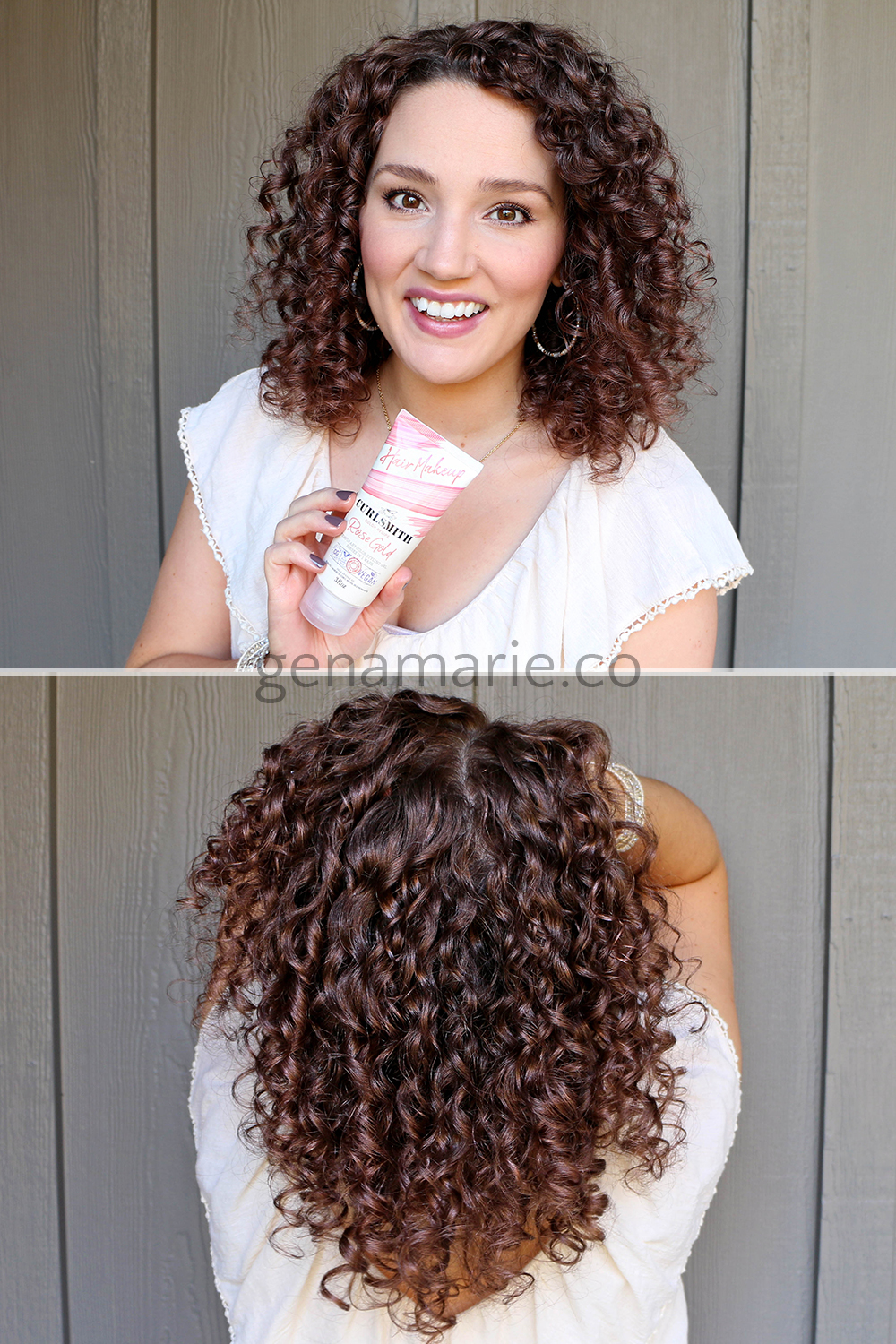 Curlsmith Hair Makeup Rose Gold