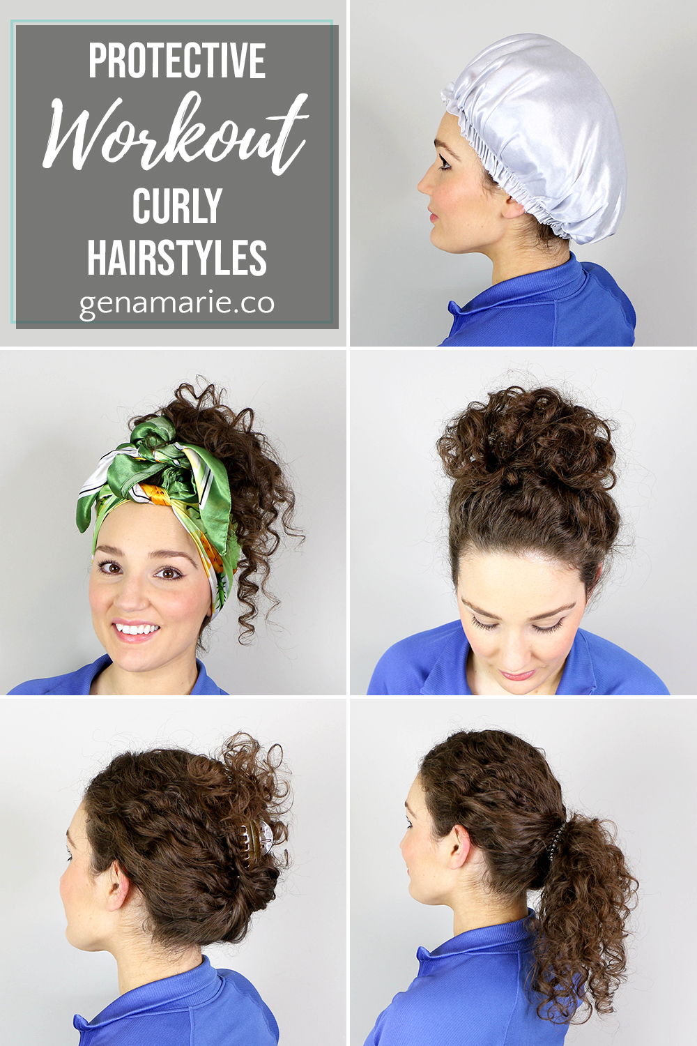 Protective Workout Curly Hairstyles