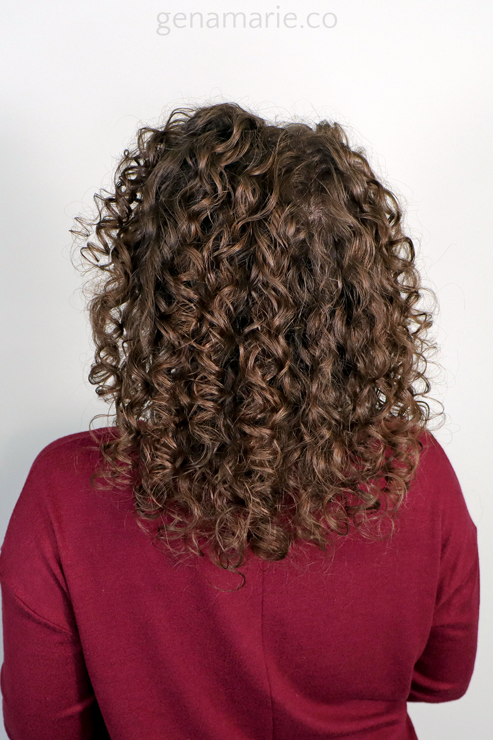 Coarse Curly Hair Routine Results