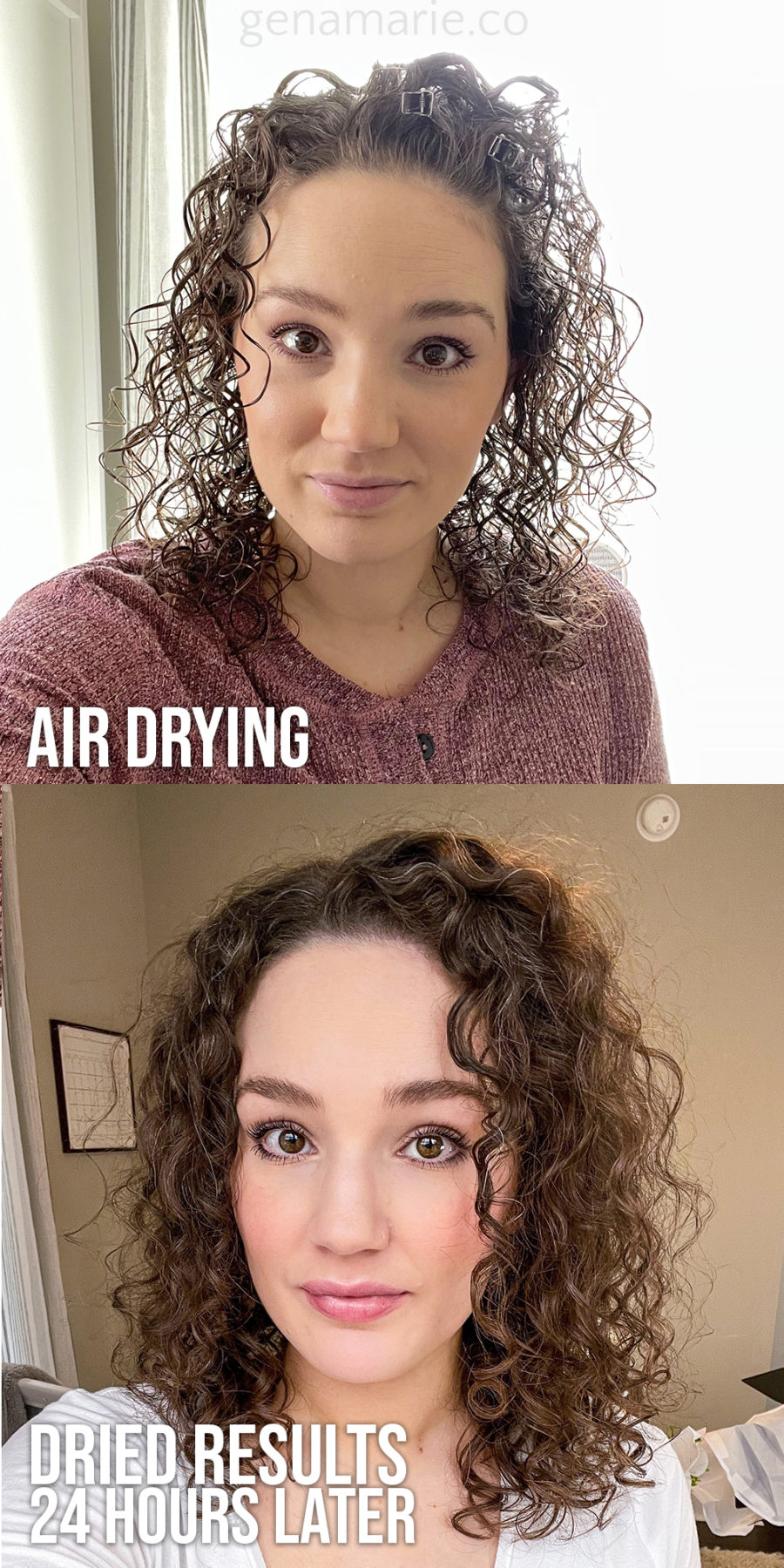 Wet vs. Dry with Air Drying