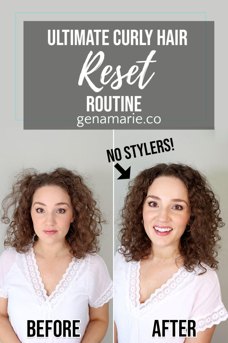 Ultimate Curly Hair Reset Routine