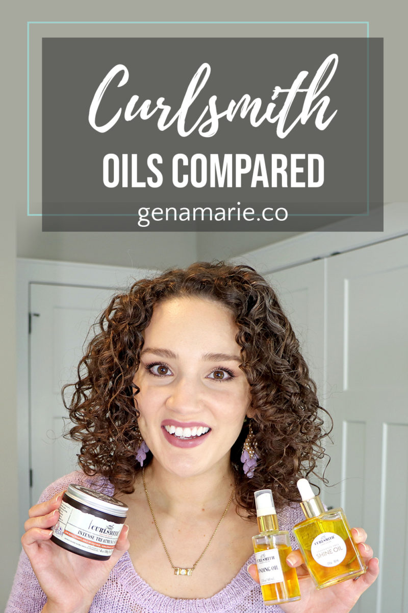 Curlsmith Oils Compared