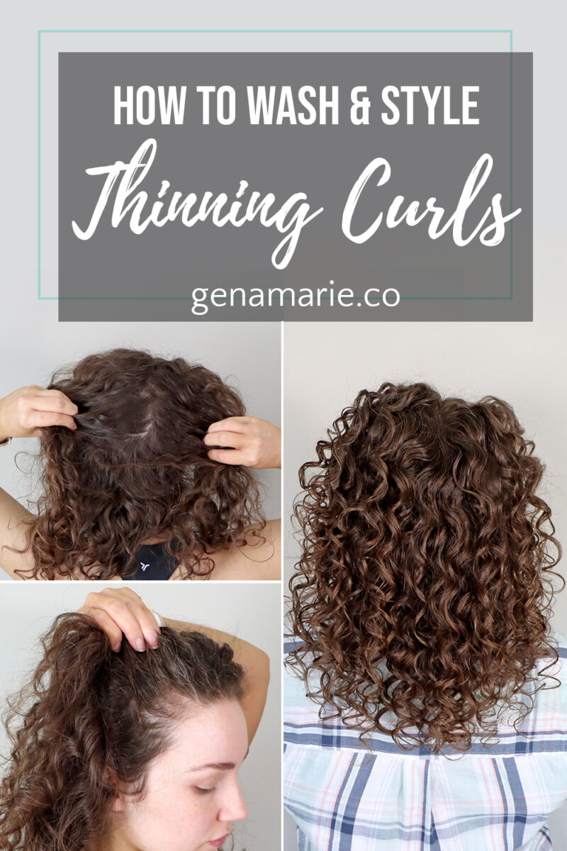 Thinning Curly Hair Routine