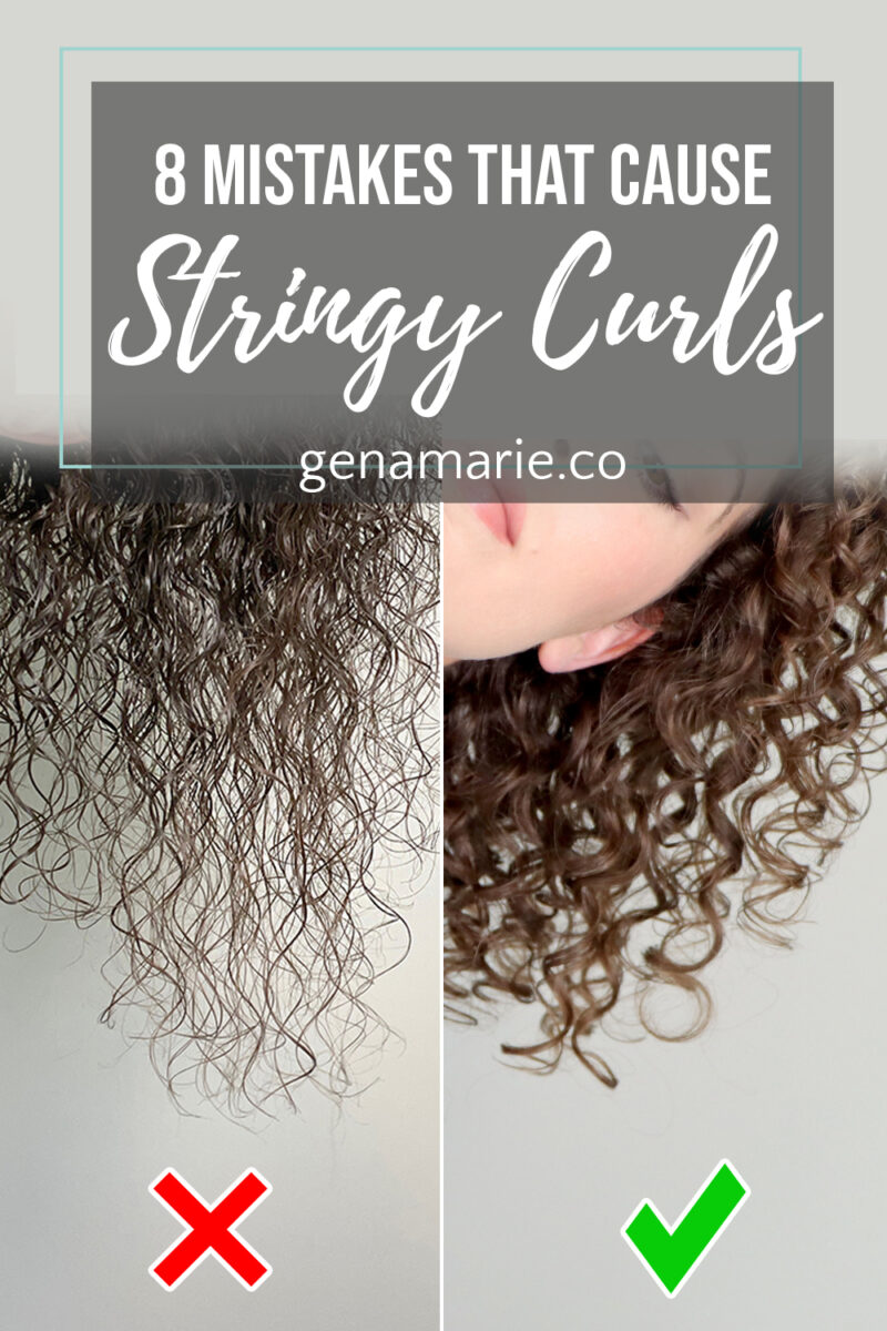 Mistakes that Cause Stringy Curls