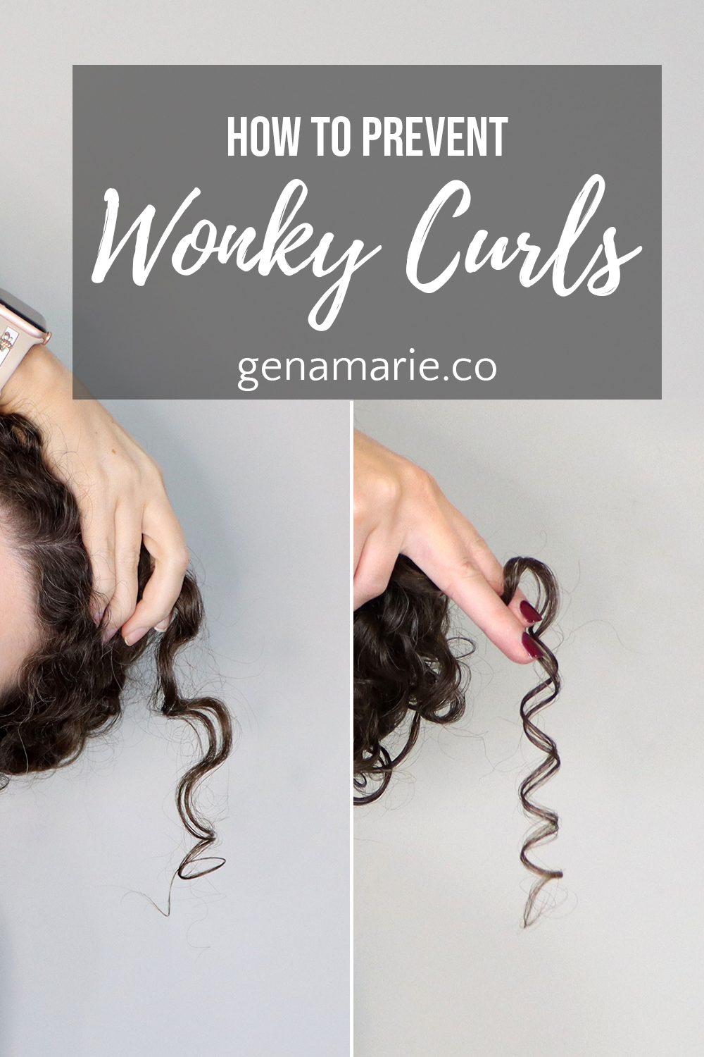 How to Prevent Wonky Curls