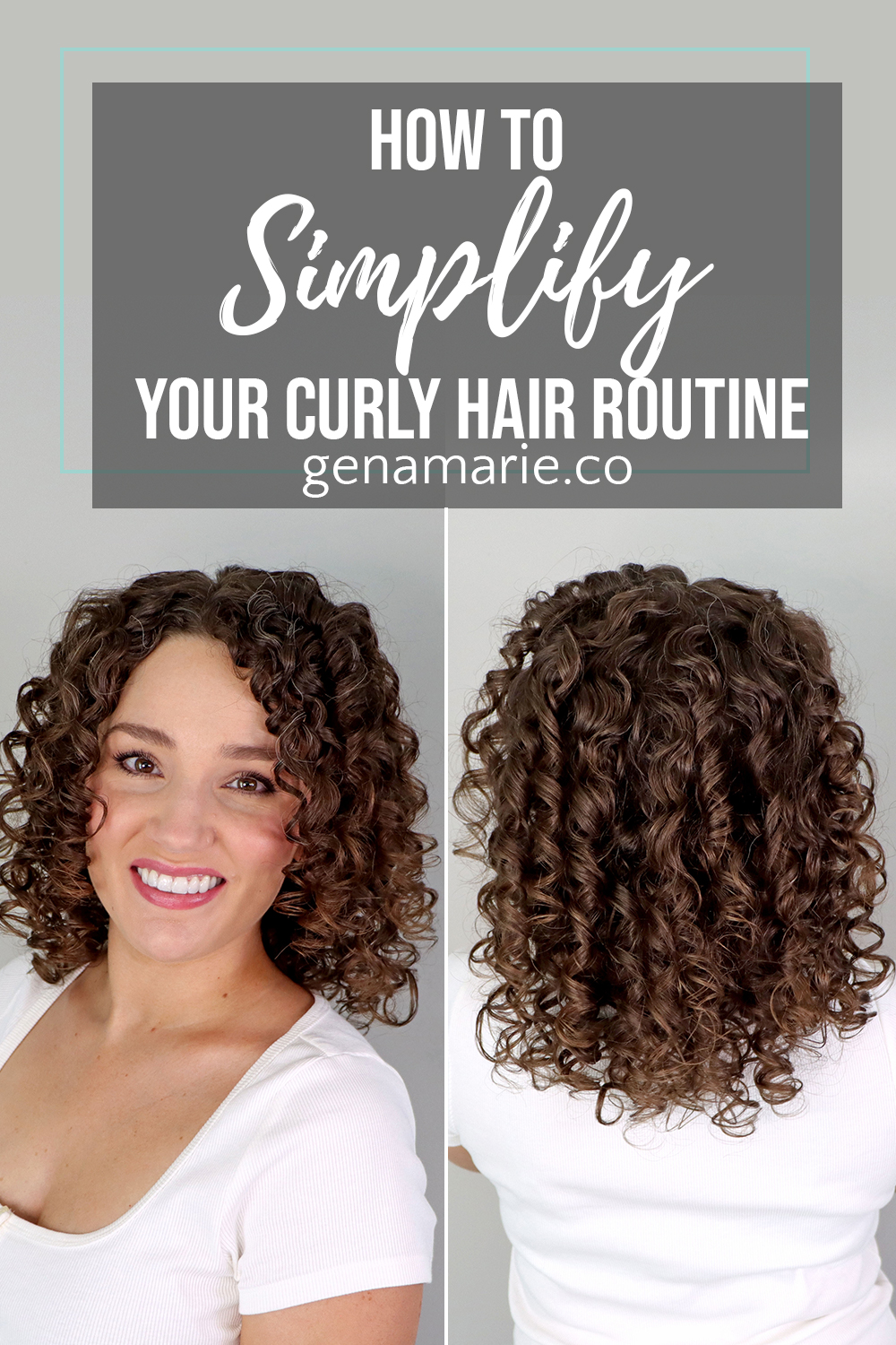 How to simplify your curly hair routine