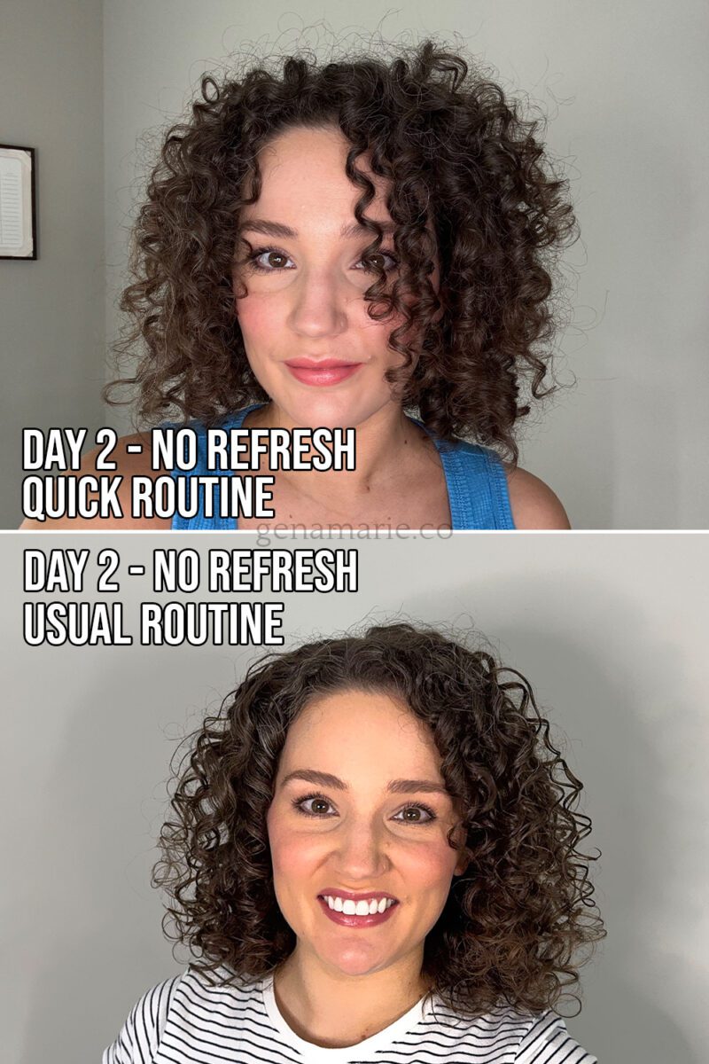 Quick & Easy Curly Hair Routine - Beginner Friendly - Gena Marie