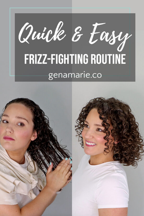 Quick & Easy Curly Hair Routine - Beginner Friendly - Gena Marie