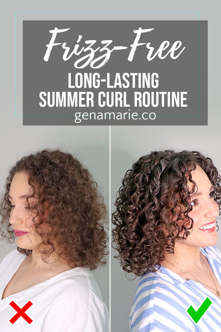 Frizz-Free Summer Curl Routine: A Step-by-Step Guide for Long-Lasting ...